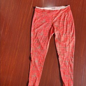 Reebok Red Performance Leggings